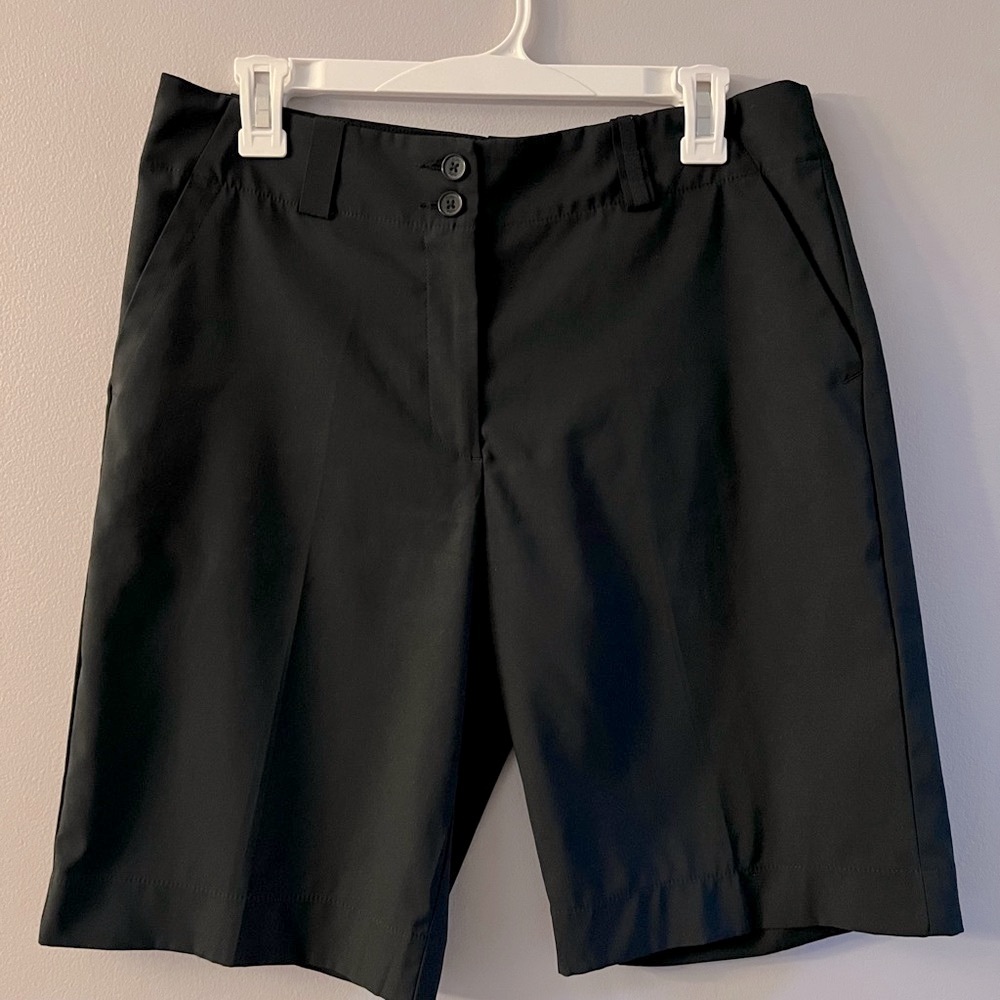 Women’s Nike Dri-Fit Black Golf Shorts